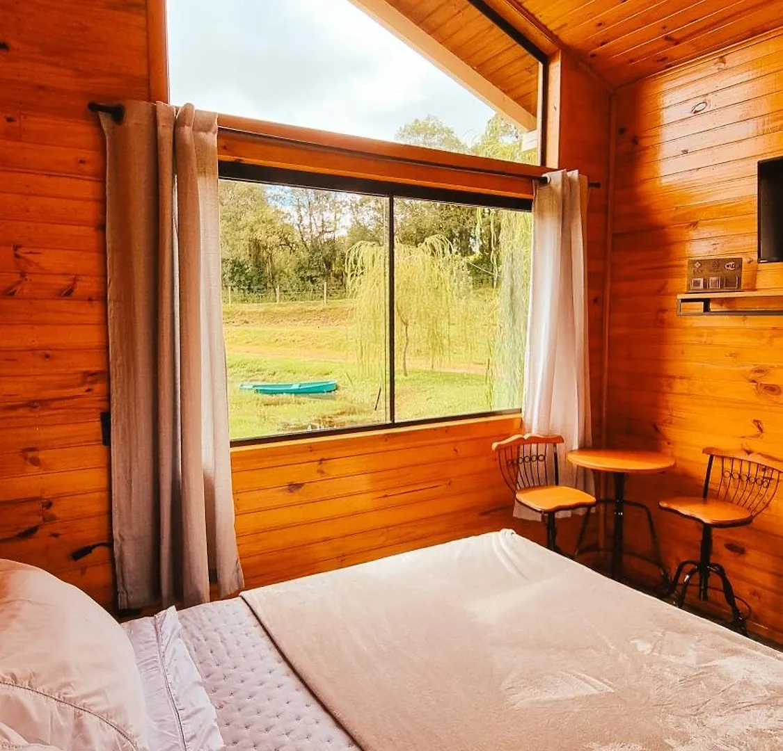 Chalet Sand River - Cabanas Com Romanticas Hidromassagem Entre Urubici E Urupema Rio Rufino