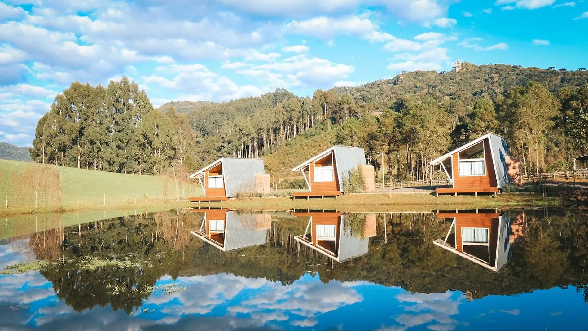 Chalet Sand River - Cabanas Com Romanticas Hidromassagem Entre Urubici E Urupema Rio Rufino