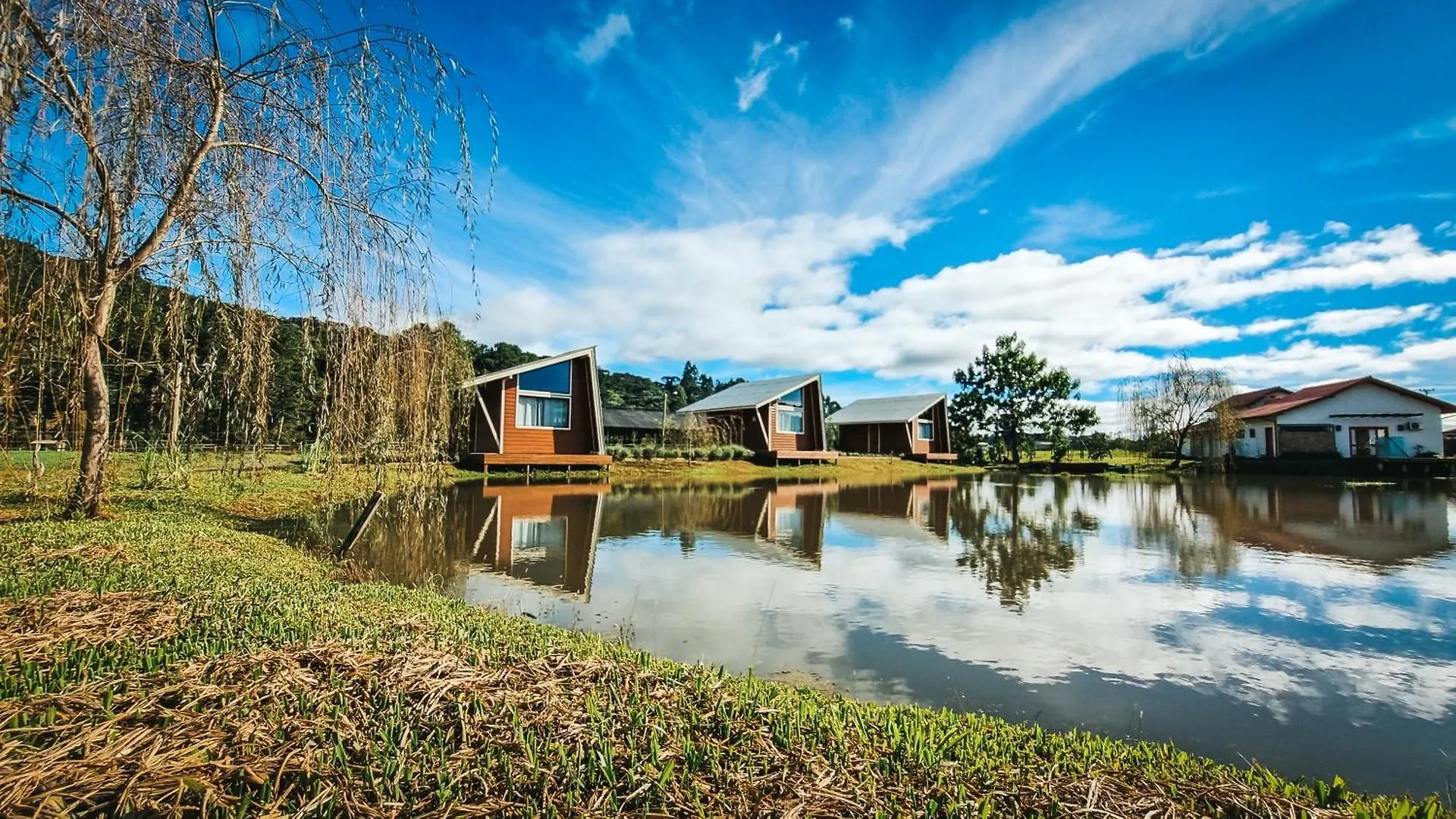 Chalet Sand River - Cabanas Com Romanticas Hidromassagem Entre Urubici E Urupema Rio Rufino